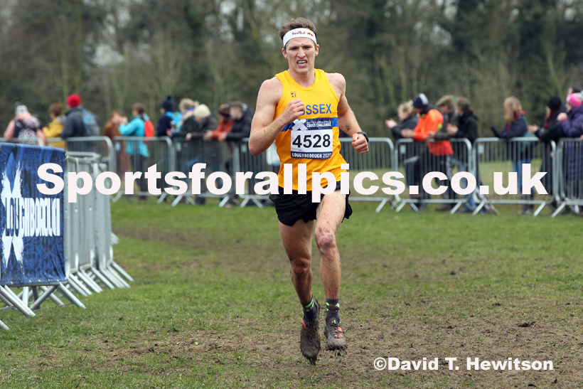 Senior men, 2020 British Athletics Inter Counties Cross Country Champs., Prestwold Hall, Loughborough. Photo: David T. Hewitson/Sports for All Pics